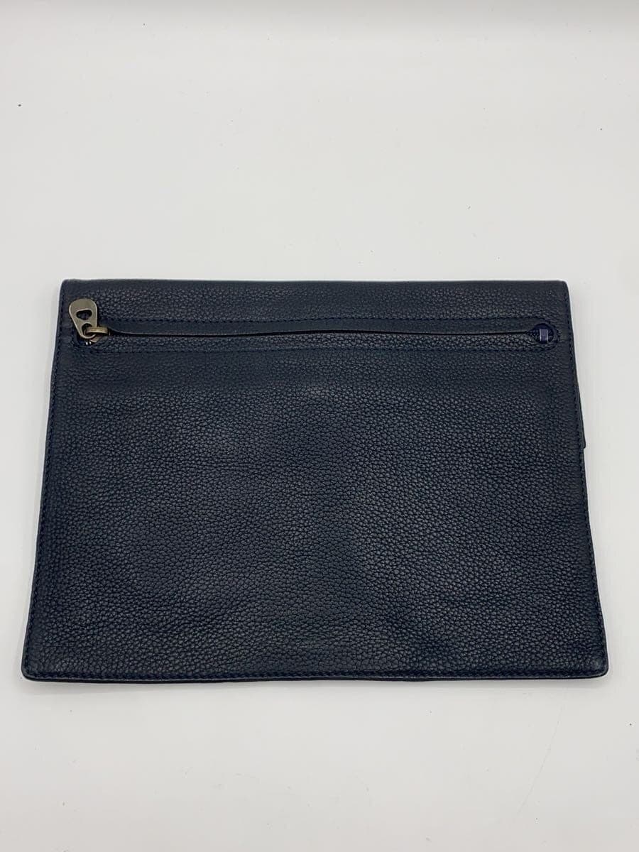 HERGOPOCH Bag Leather Navy 3