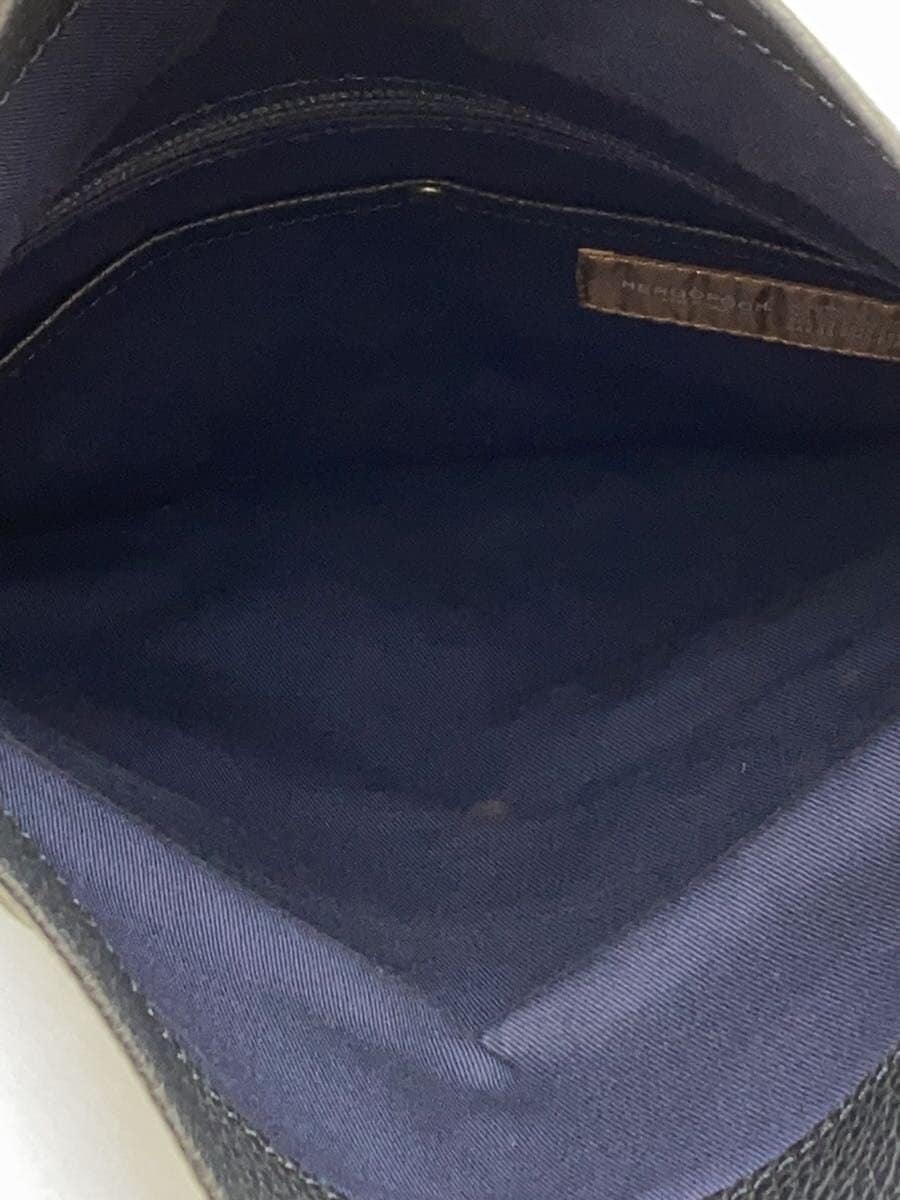 HERGOPOCH Bag Leather Navy 6