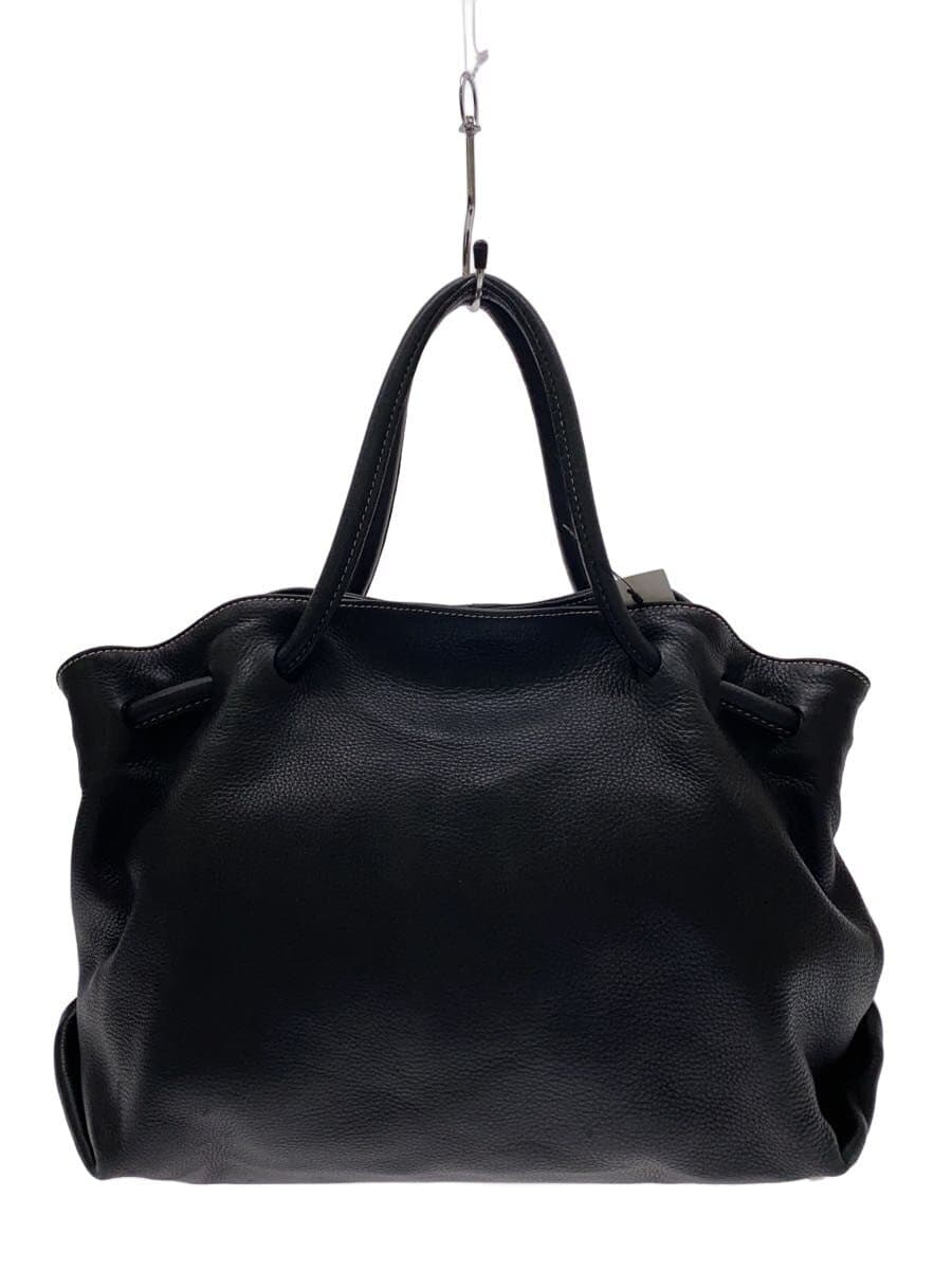 FURLA Handbag Leather BLK Solid
