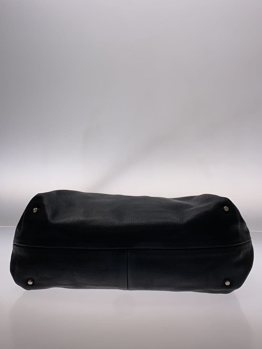 FURLA Handbag Leather BLK Solid 4