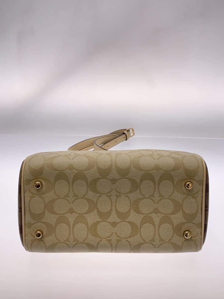 COACH Shoulder Bag Leather GLD All Over Pattern J2322-CH486 4