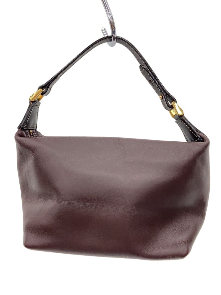 SOMES SADDLE Handbag Leather BRW Solid 3