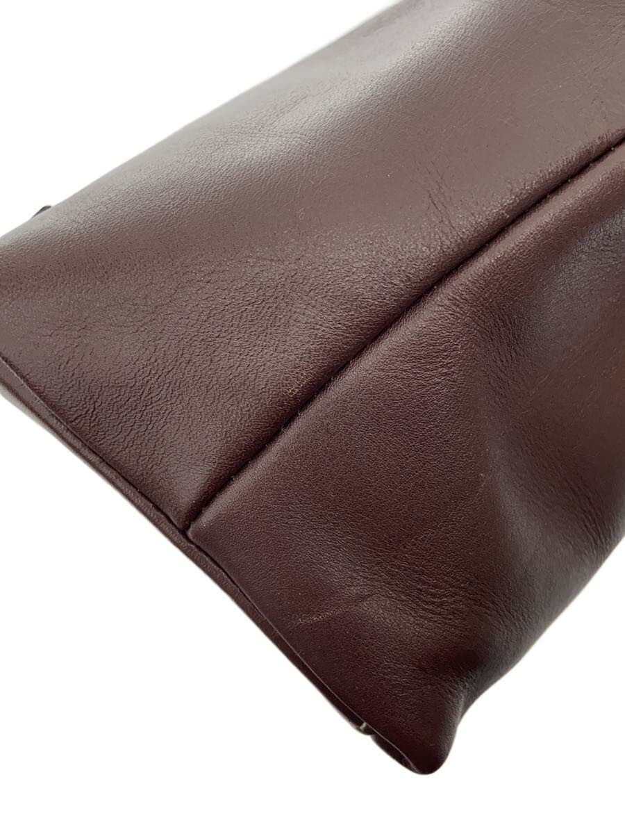 SOMES SADDLE Handbag Leather BRW Solid 8