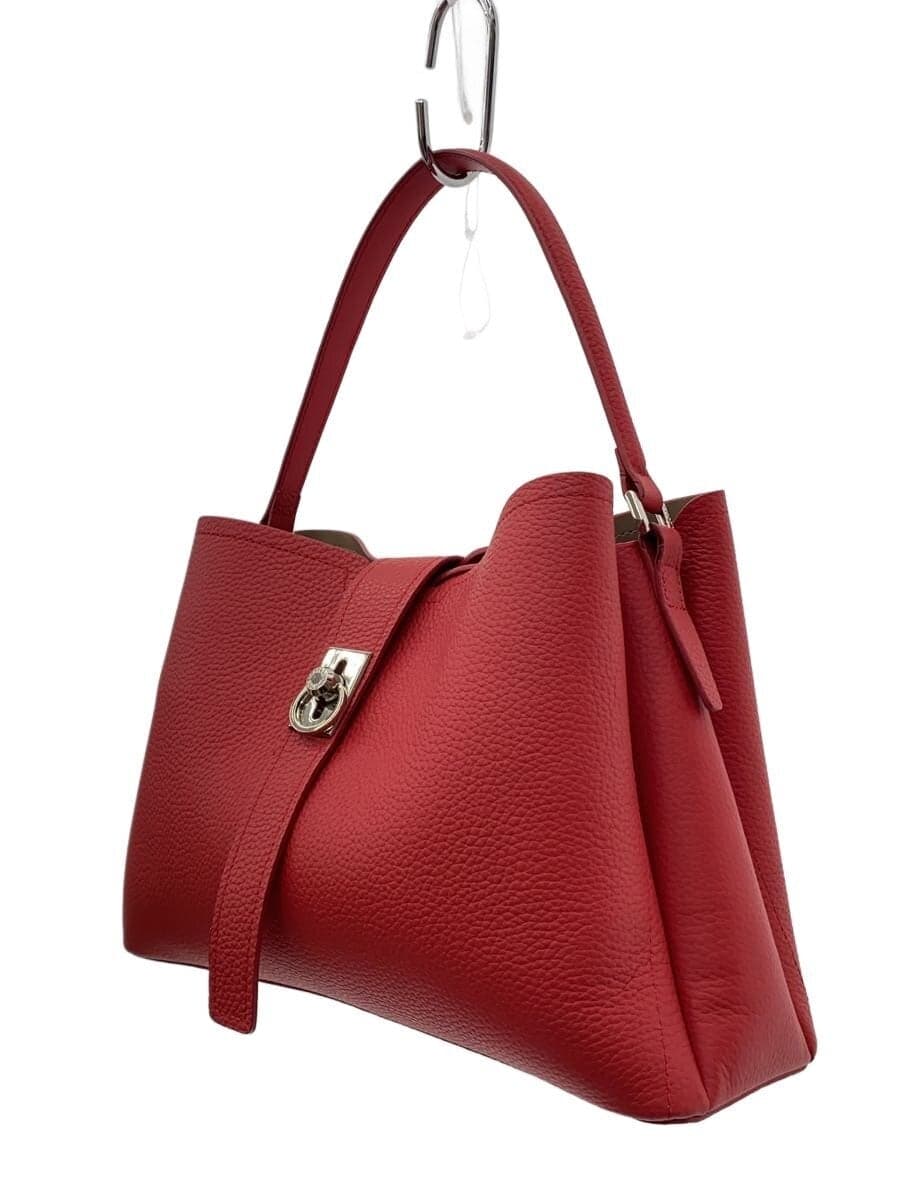 BARCOS Handbag Leather RED Solid 2