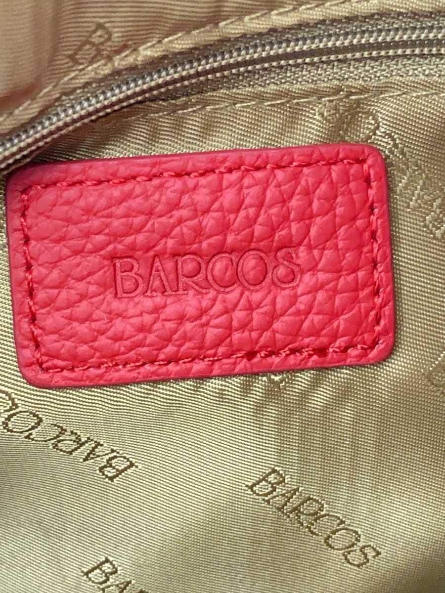 BARCOS Handbag Leather RED Solid 5