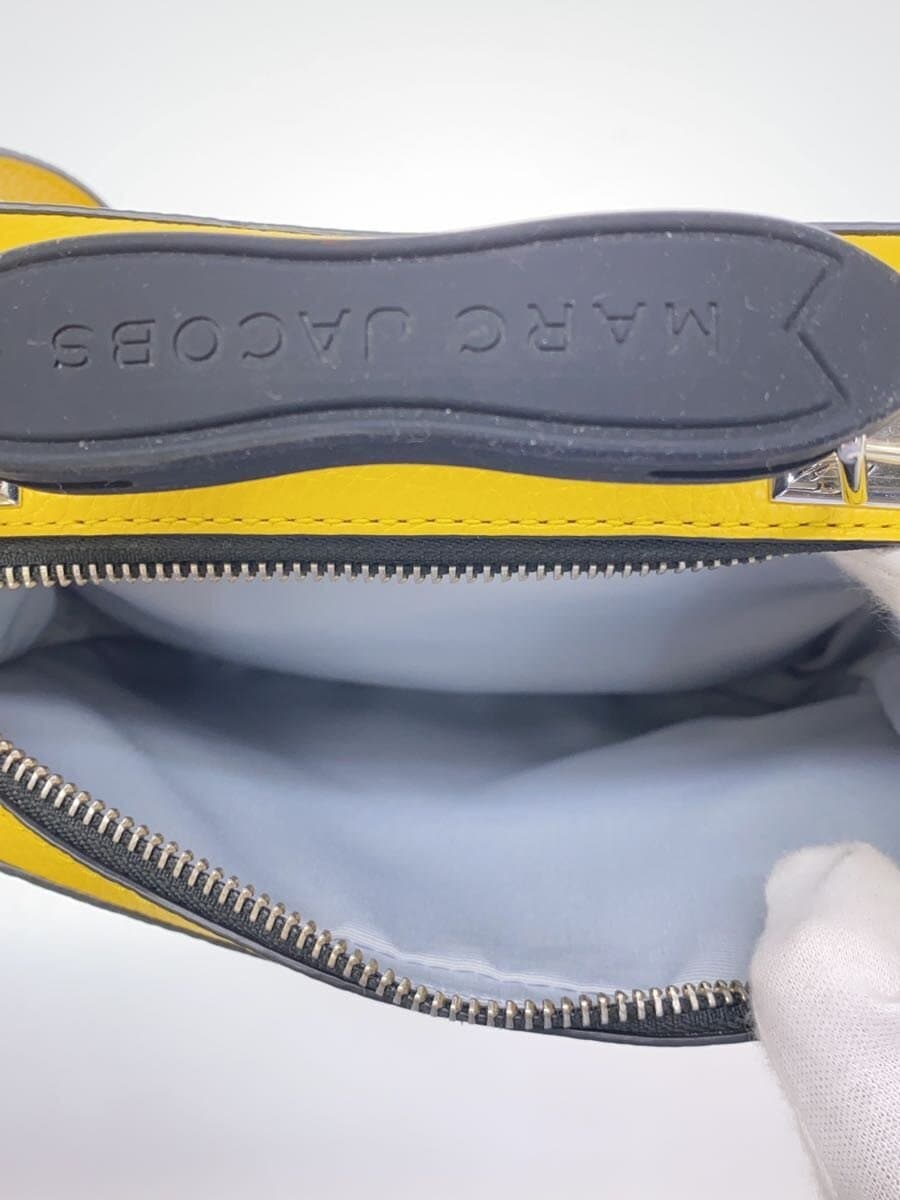 MARC JACOBS Shoulder Bag Leather YLW 7