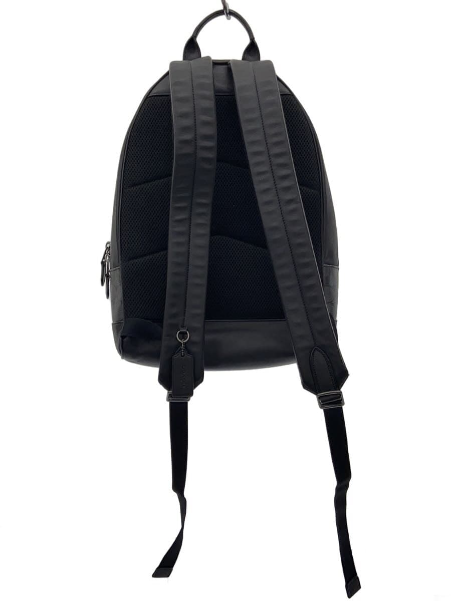 COACH Backpack Leather BLK Monogram F78756 3