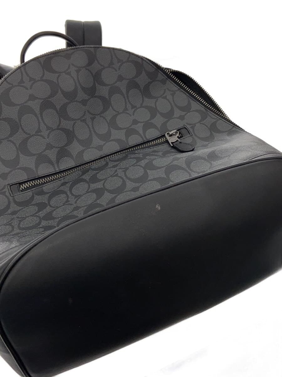 COACH Backpack Leather BLK Monogram F78756 7