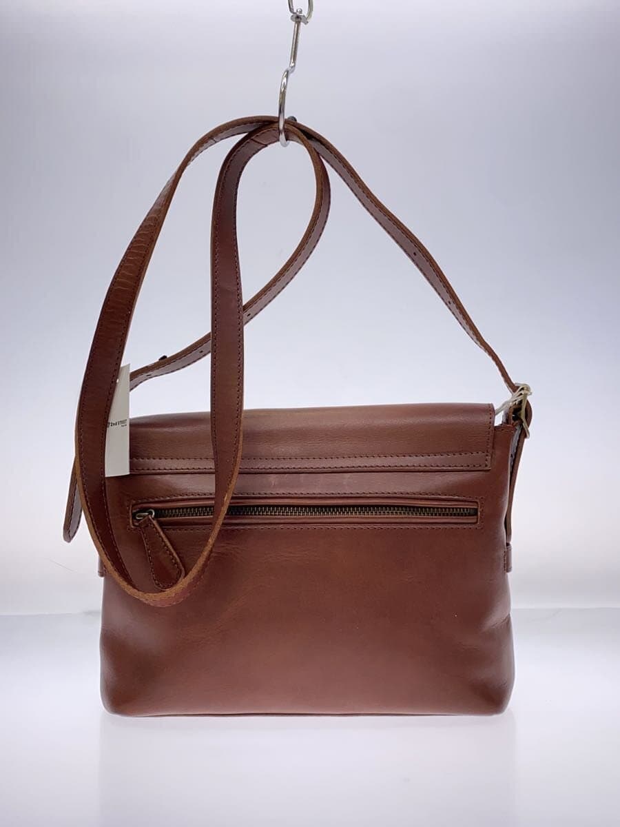 DAKOTA Shoulder Bag Leather BRW Solid Color 3