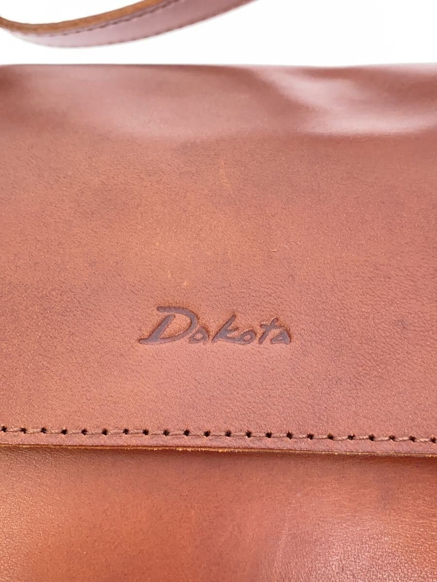 DAKOTA Shoulder Bag Leather BRW Solid Color 5