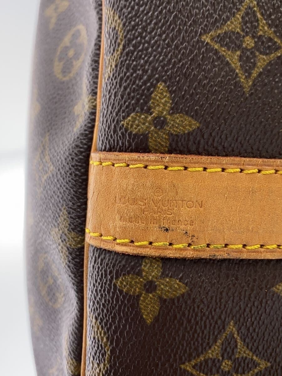 LOUIS VUITTON Keepall Bandouliere 60_Monogram Canvas PVC BRW Monogram 5