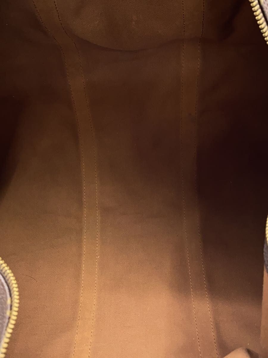 LOUIS VUITTON Keepall Bandouliere 60_Monogram Canvas PVC BRW Monogram 6