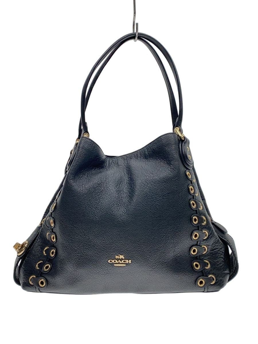 COACH Handbag BLK Solid 21348
