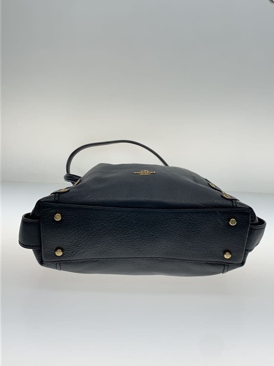 COACH Handbag BLK Solid 21348 4