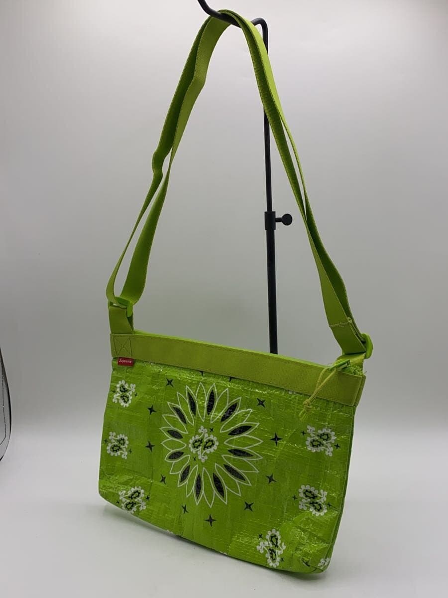 Supreme Shoulder Bag GRN Paisley 2