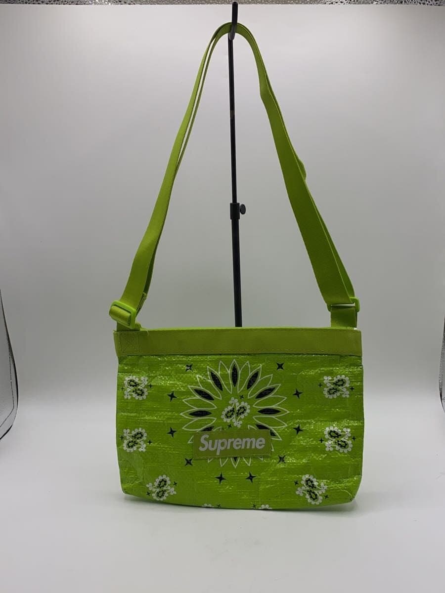 Supreme Shoulder Bag GRN Paisley 3