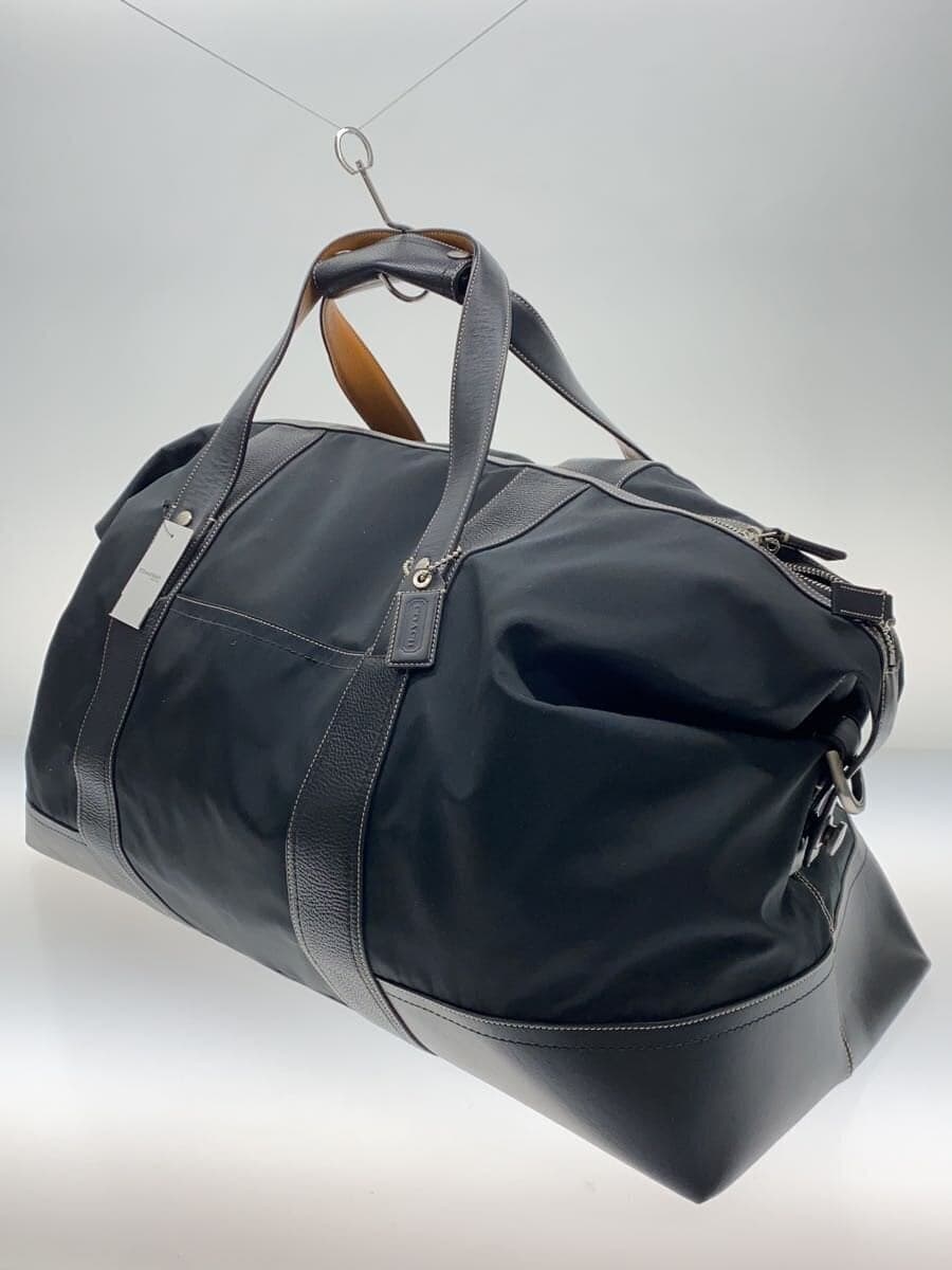 COACH Boston Bag Cotton BLK Solid K1082-F5020 2