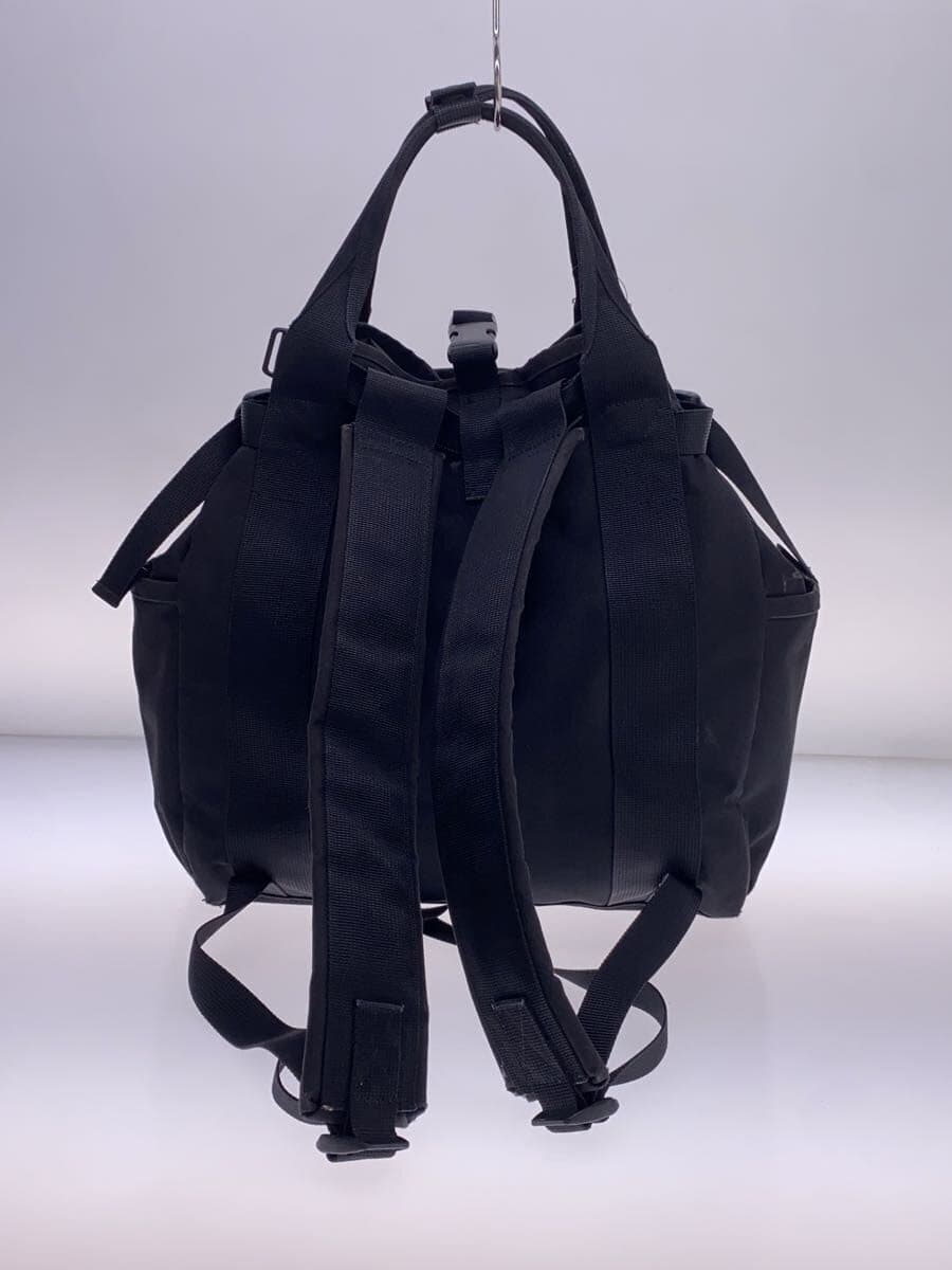PORTER backpack -- BLK plain 3