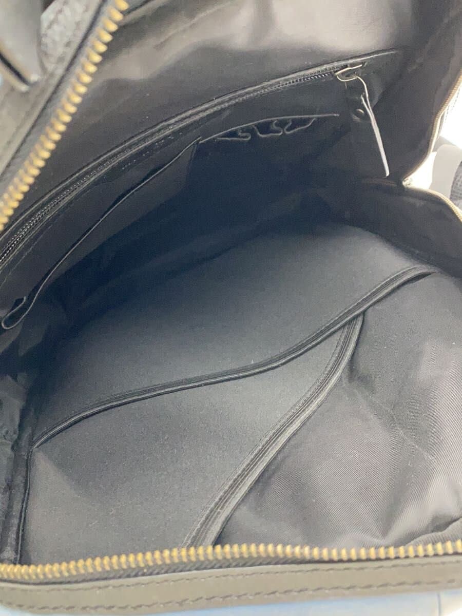 MORAL CODE Backpack Leather NVY Solid 6