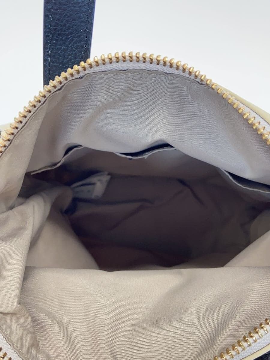 agnes b. Shoulder Bag Nylon BEG Solid Color IS11LZ-06 6