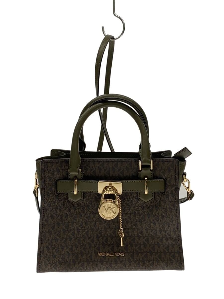 MICHAEL KORS handbag -- BRW all-over pattern