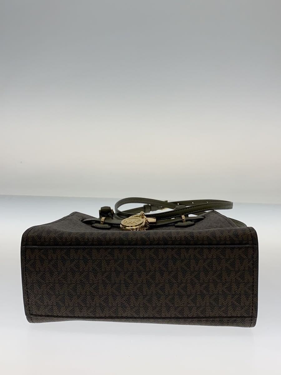 MICHAEL KORS handbag -- BRW all-over pattern 4