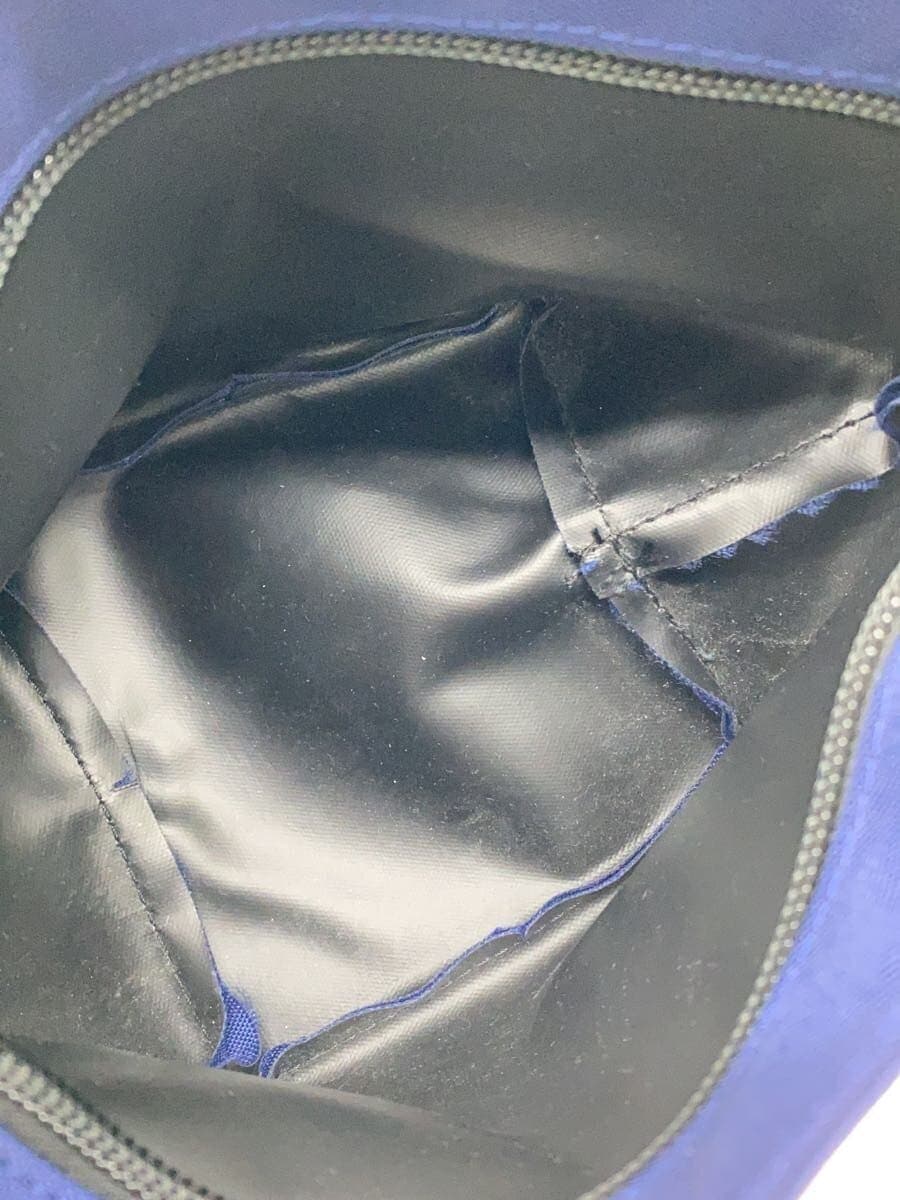 Herve Chapelier shoulder bag nylon navy plain 6