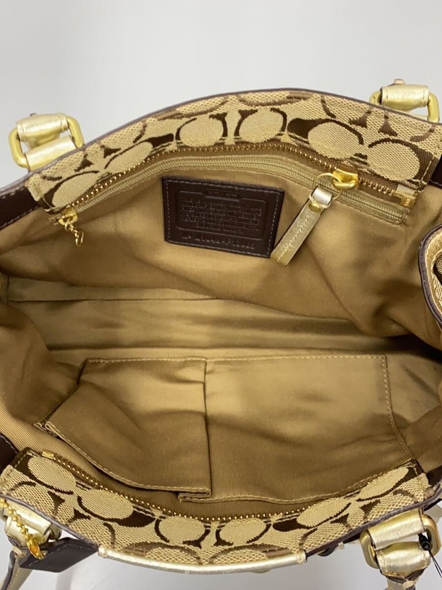 COACH Hamptons Carryall Signature Beige Canvas F13065 6