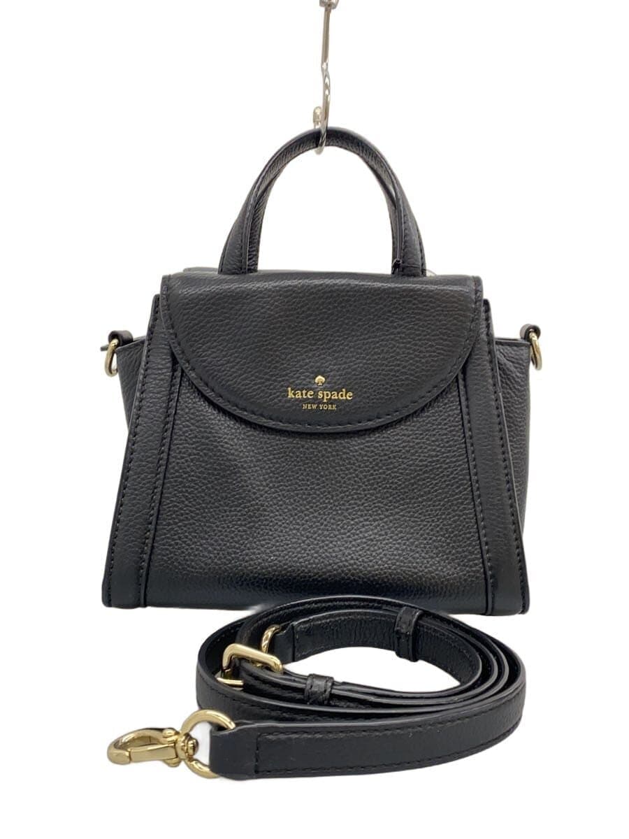 kate spade new york Shoulder Bag Leather BLK