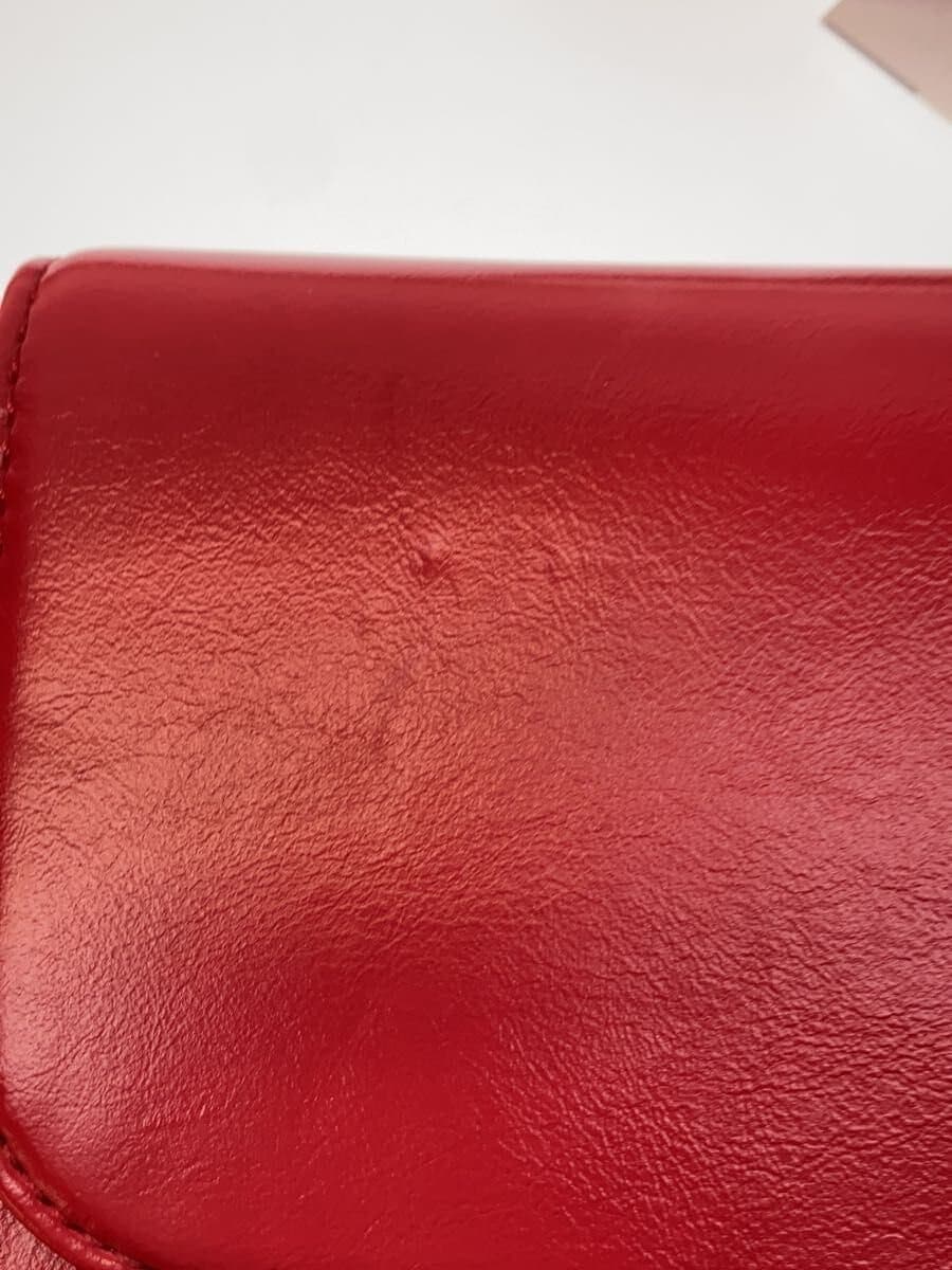 STAND OIL Shoulder Bag Faux Leather RED 8