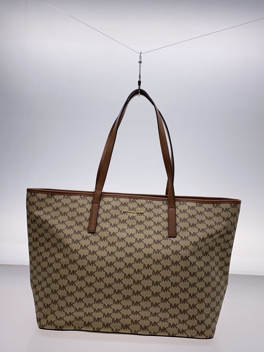 MICHAEL KORS Tote Bag Leather Beige 30F6AE4T7V