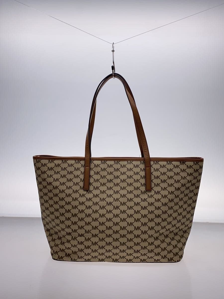 MICHAEL KORS Tote Bag Leather Beige 30F6AE4T7V 3