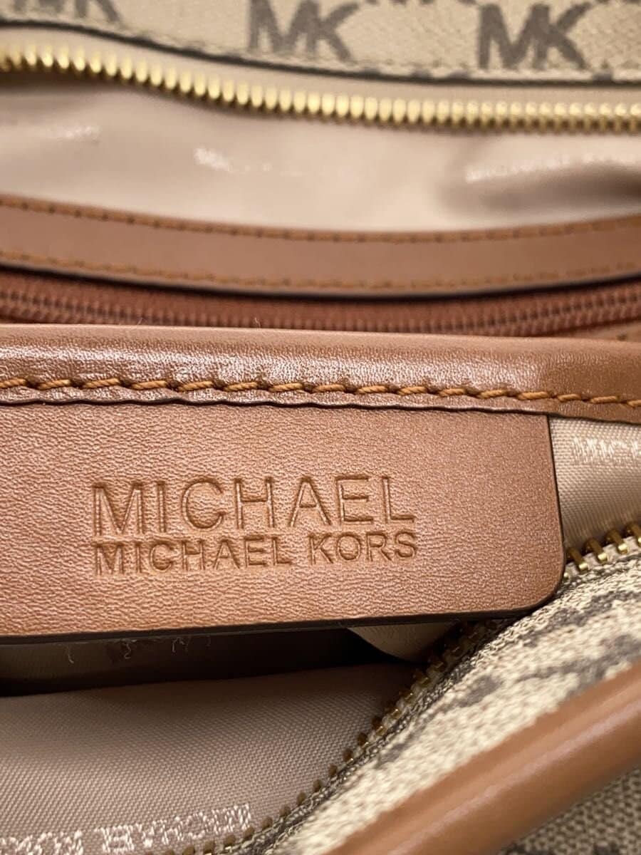 MICHAEL KORS Tote Bag Leather Beige 30F6AE4T7V 5