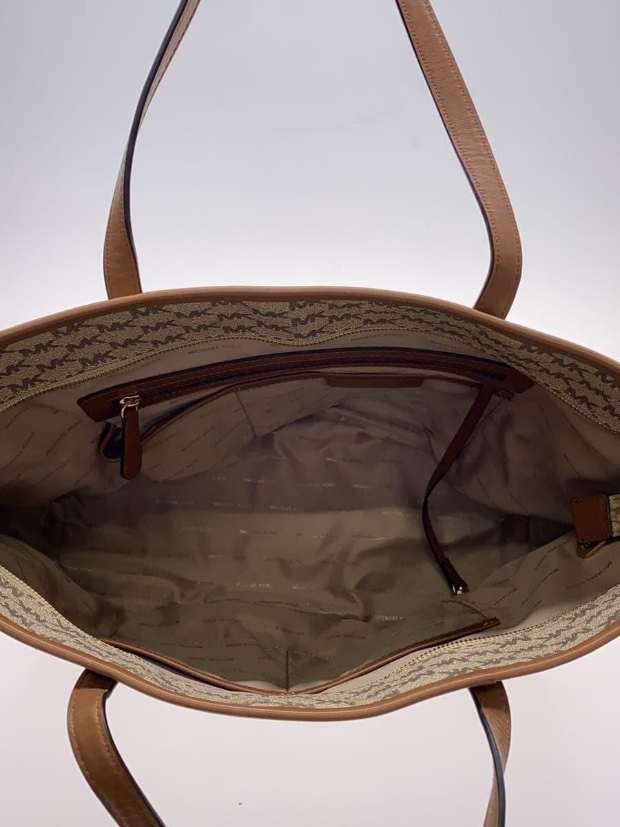 MICHAEL KORS Tote Bag Leather Beige 30F6AE4T7V 6