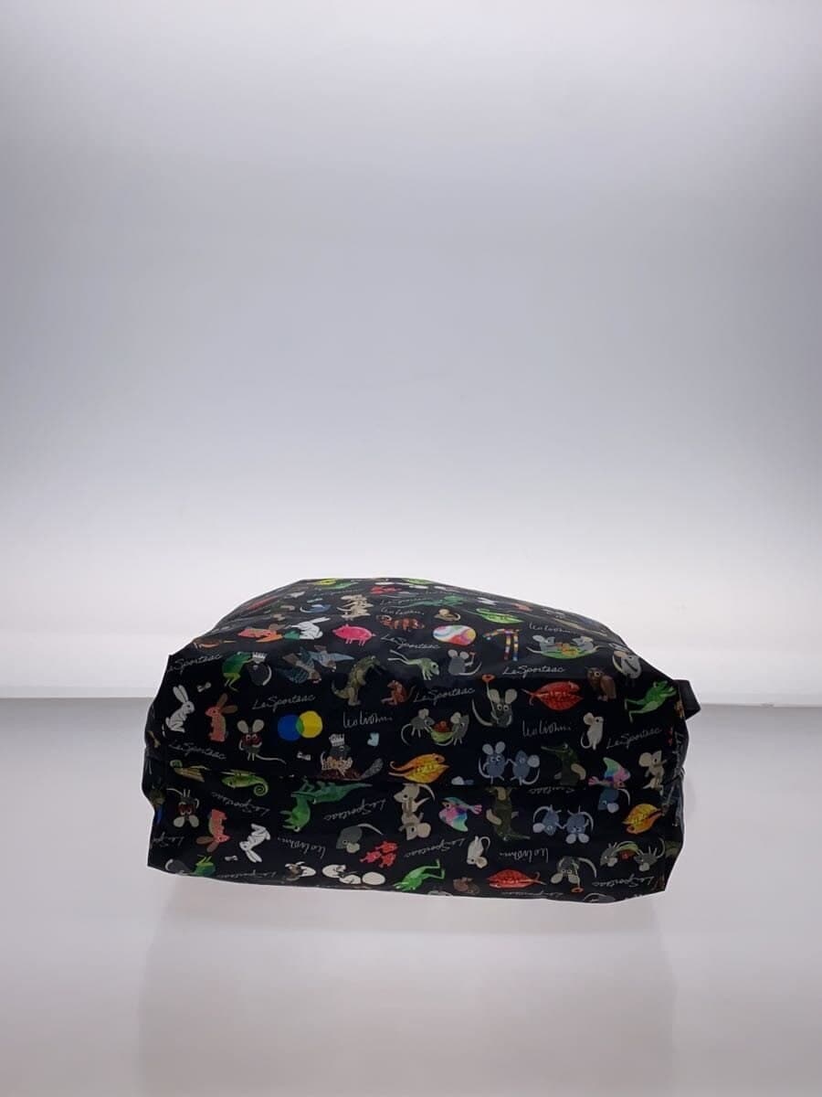 LESPORTSAC tote bag nylon BLK animal 4
