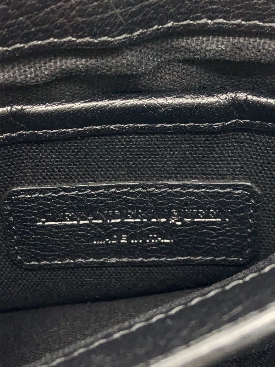 Alexander McQueen Shoulder Bag Leather Black 5