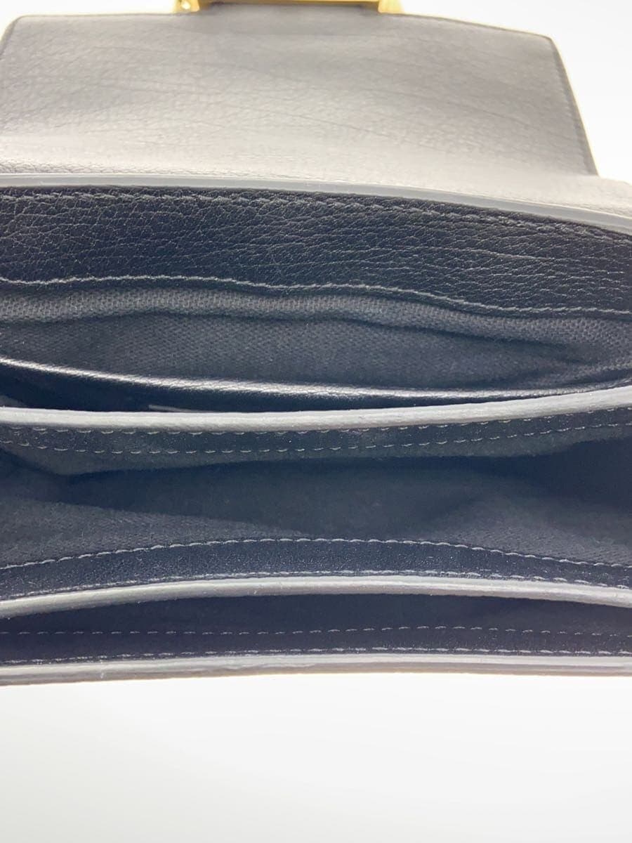 Alexander McQueen Shoulder Bag Leather Black 6