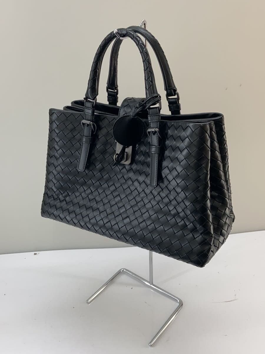 BOTTEGA VENETA Shoulder Bag Leather BLK 493994 2