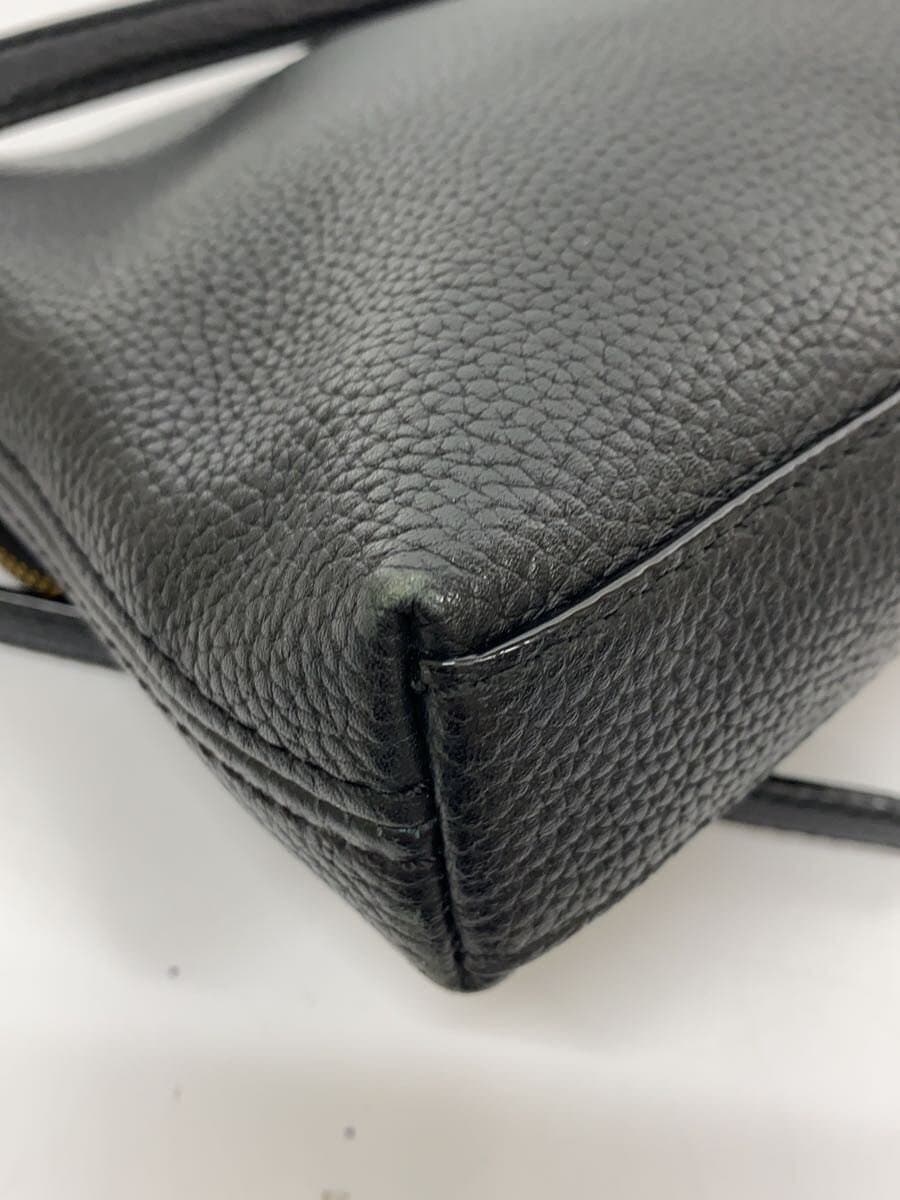 Kate Spade New York shoulder bag leather black plain 9