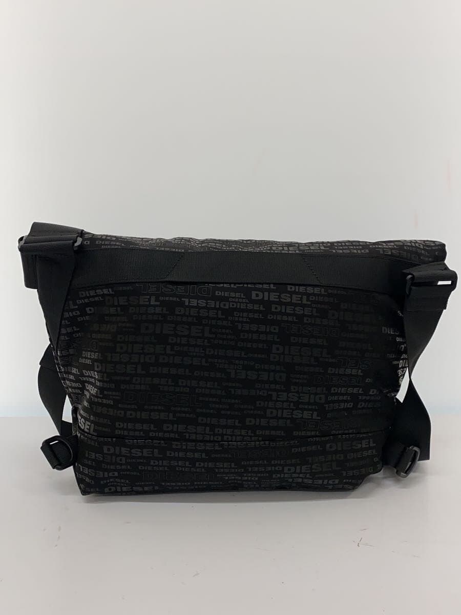DIESEL shoulder bag -- BLK all-over pattern 3