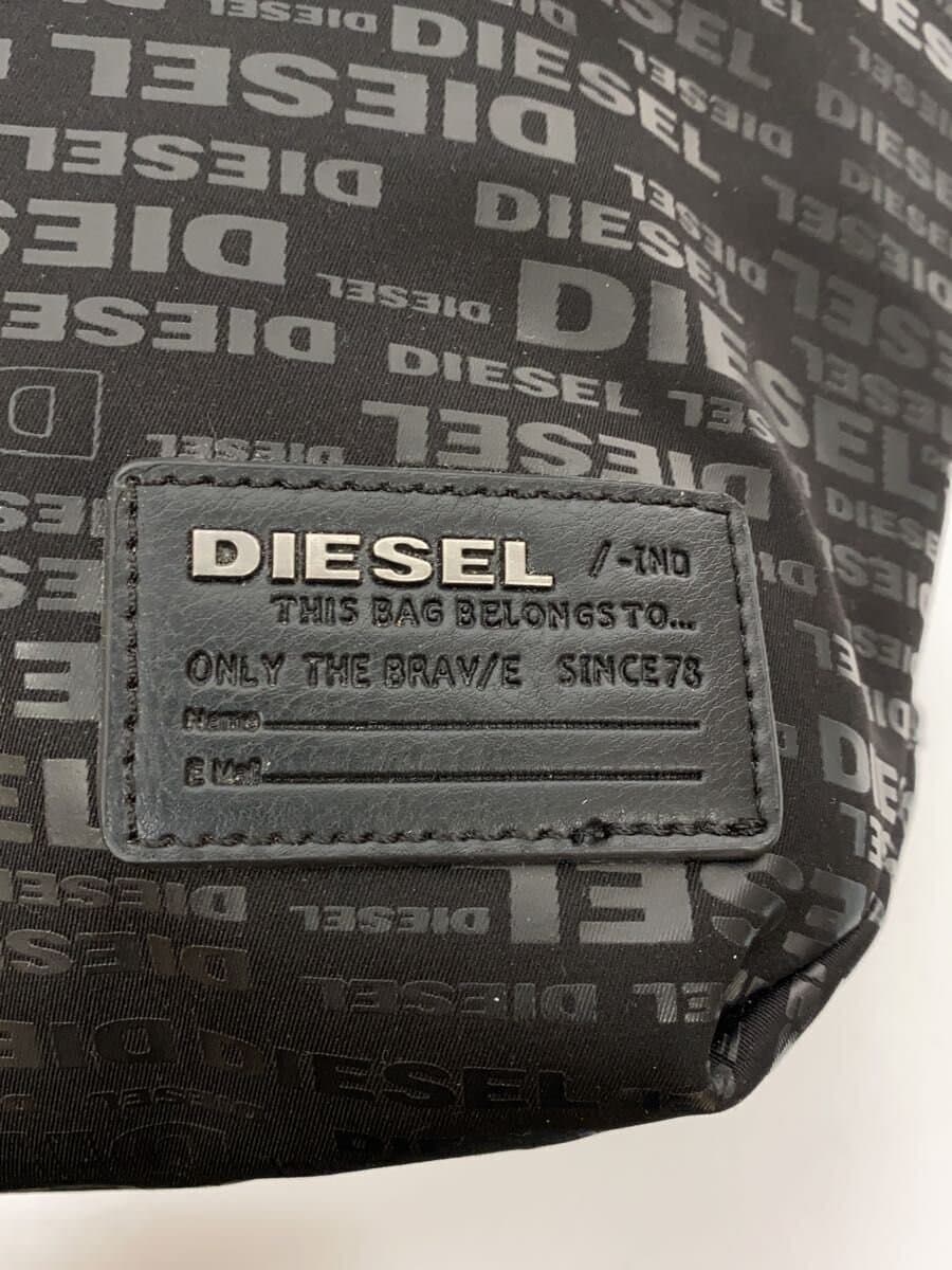 DIESEL shoulder bag -- BLK all-over pattern 5