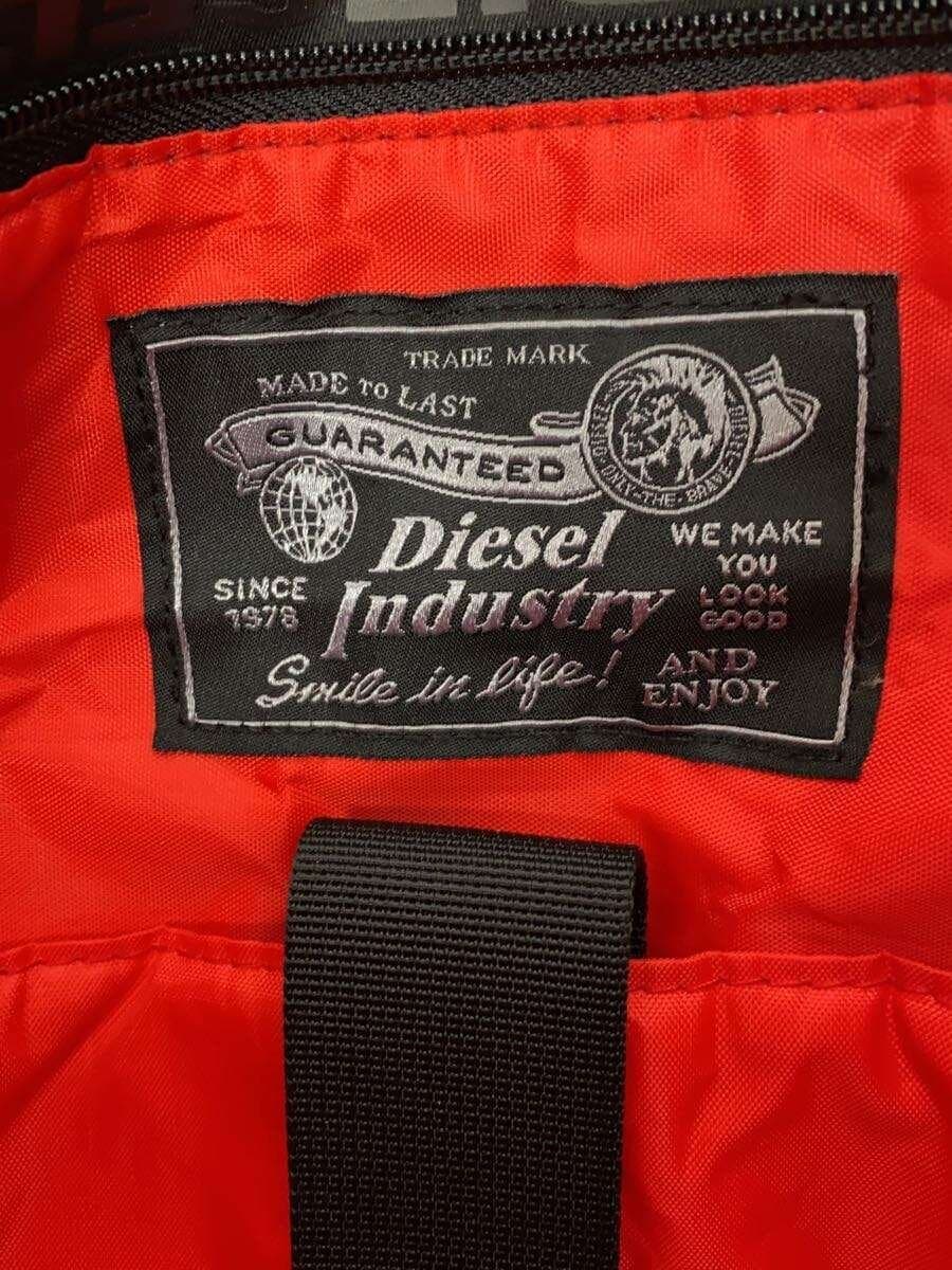 DIESEL shoulder bag -- BLK all-over pattern 7