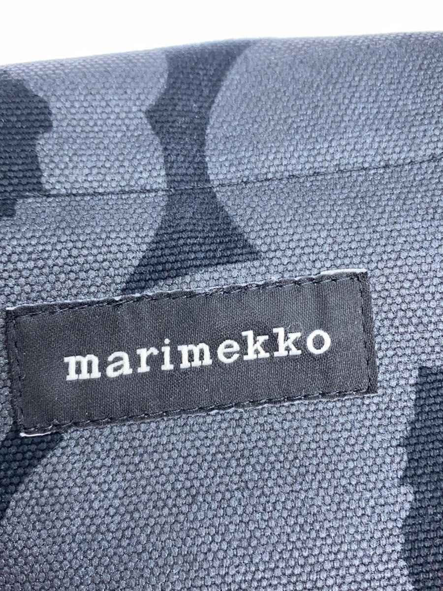 Marimekko shoulder bag -- BLK All-over pattern KERTTU WX PIENI NIKKO 5