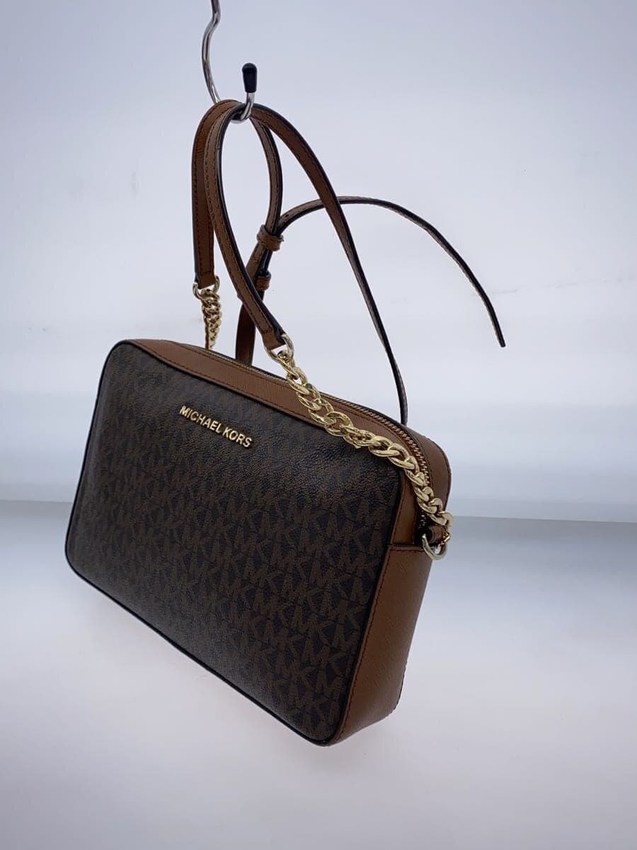 Slight dirt on the inside of MICHAEL KORS Shoulder bag Leather BRW 35F8GTTC3B 2