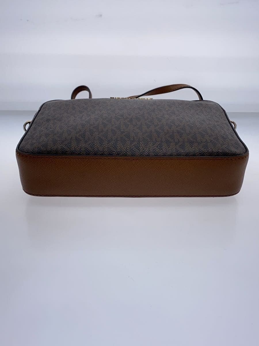 Slight dirt on the inside of MICHAEL KORS Shoulder bag Leather BRW 35F8GTTC3B 4