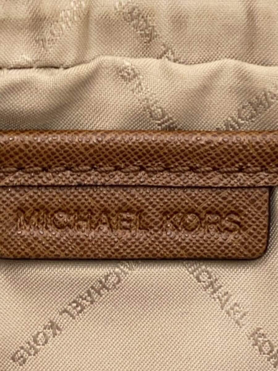 Slight dirt on the inside of MICHAEL KORS Shoulder bag Leather BRW 35F8GTTC3B 5