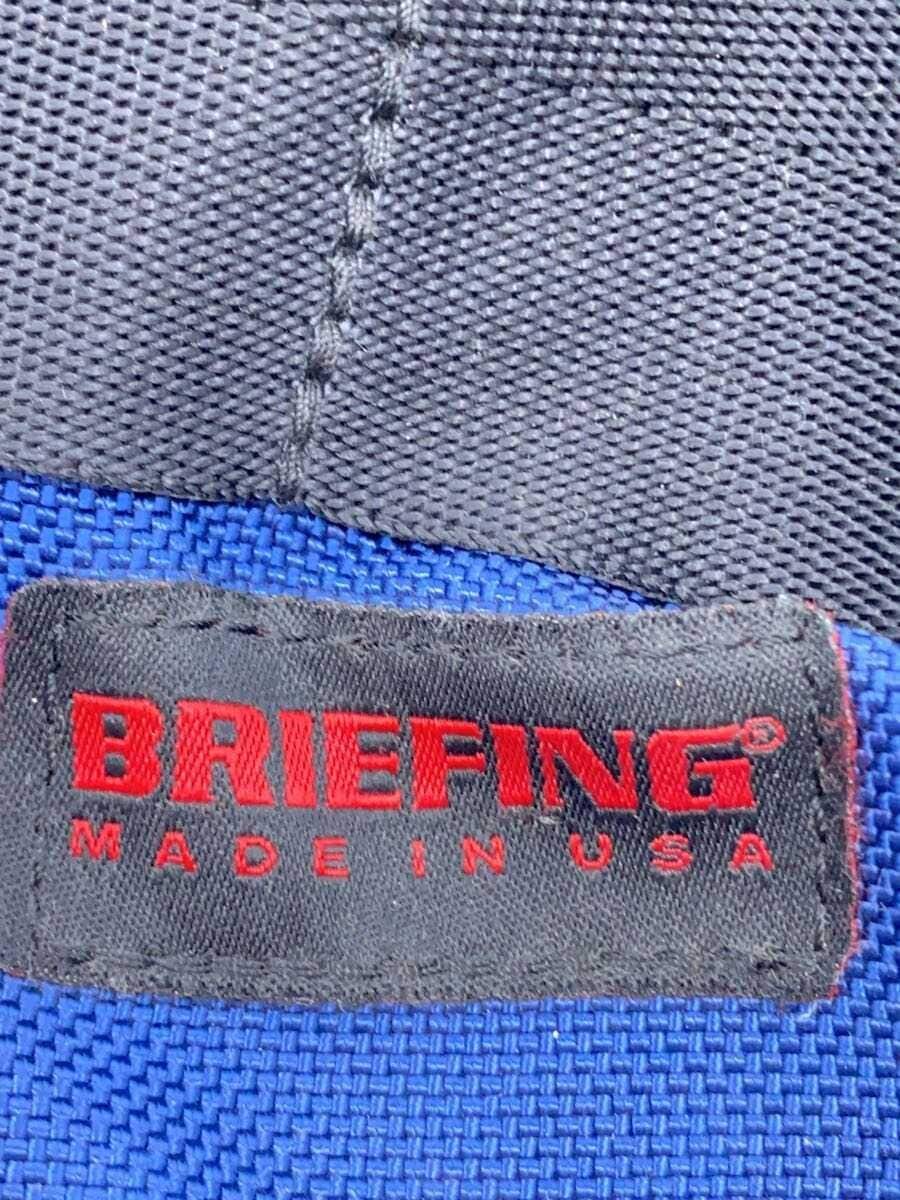 BRIEFING Overall dirt present Tote bag Polyester BLU Plain 5