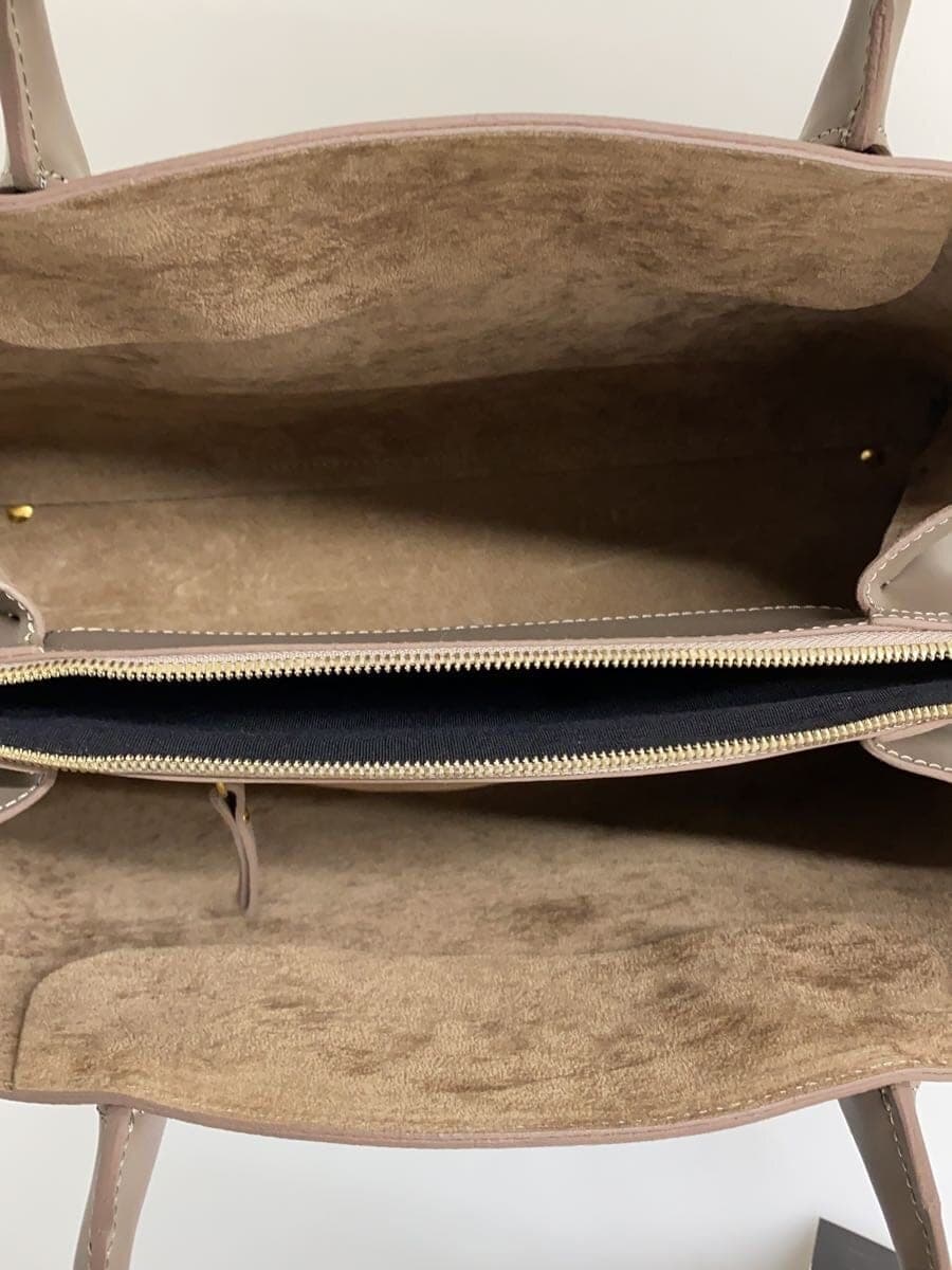 IACUCCI Shoulder Bag Cowhide GRY 6