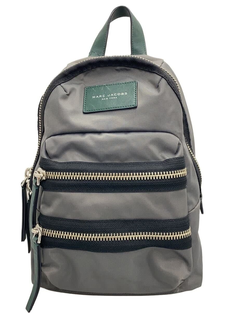 MARC JACOBS Backpack Nylon GRY Ｍ0008298