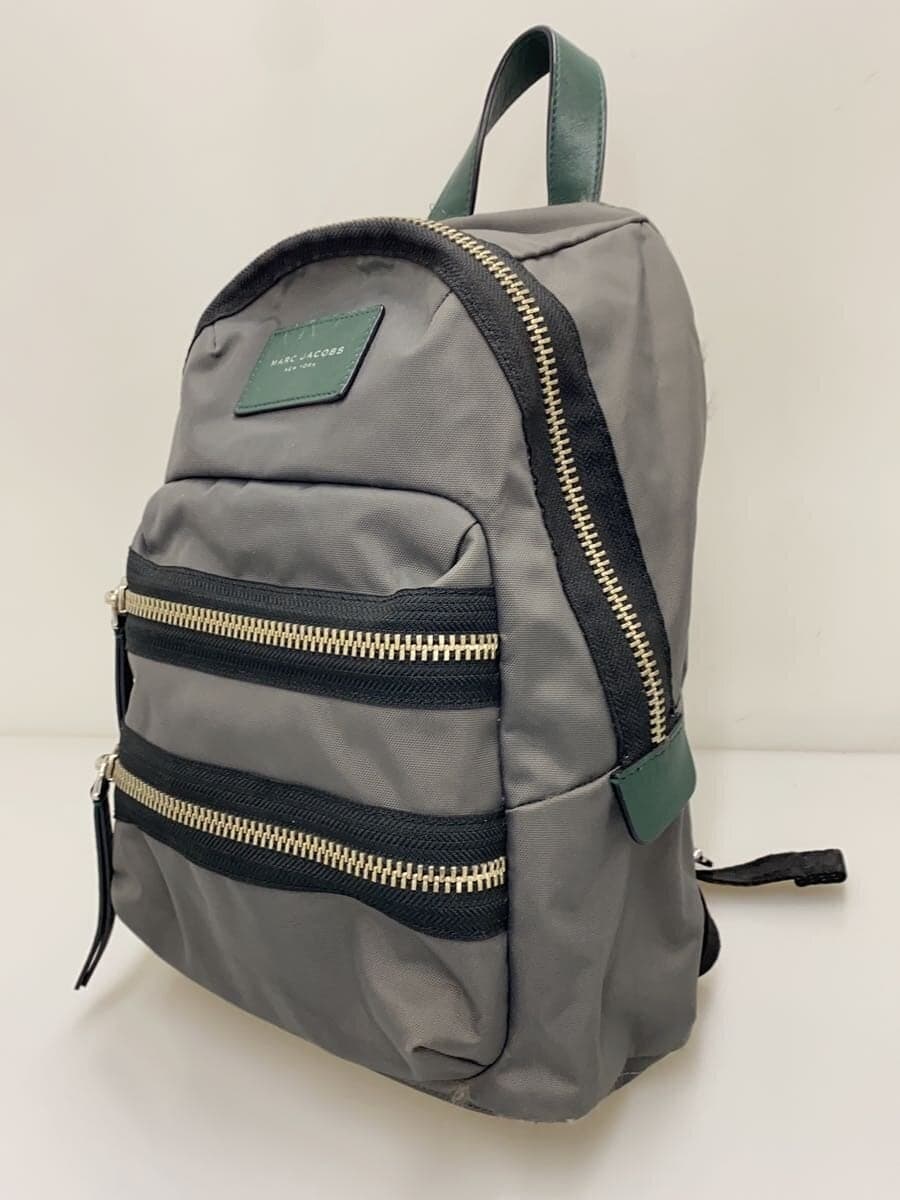 MARC JACOBS Backpack Nylon GRY Ｍ0008298 2